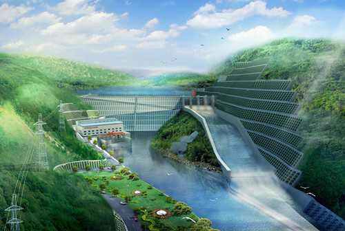 香坊老挝南塔河1号水电站项目